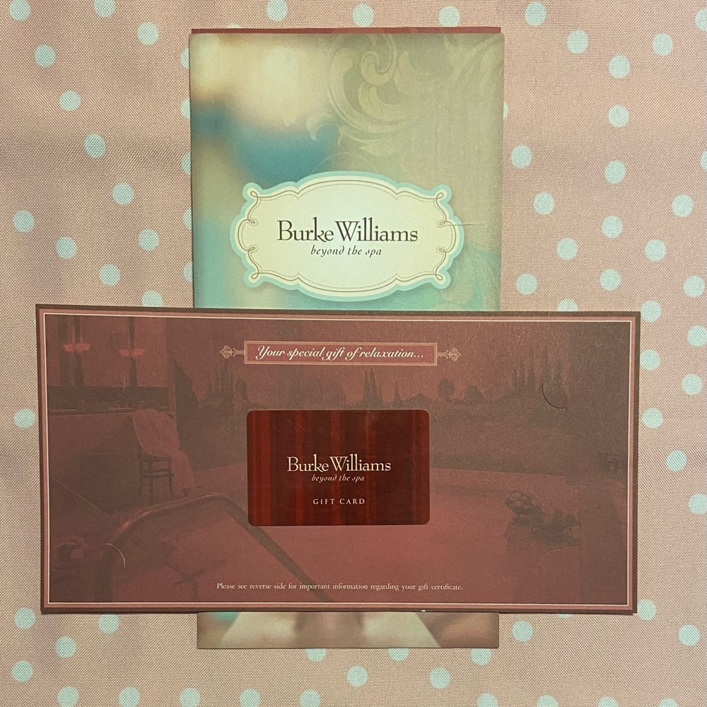 Burke Williams Spa Gift Card